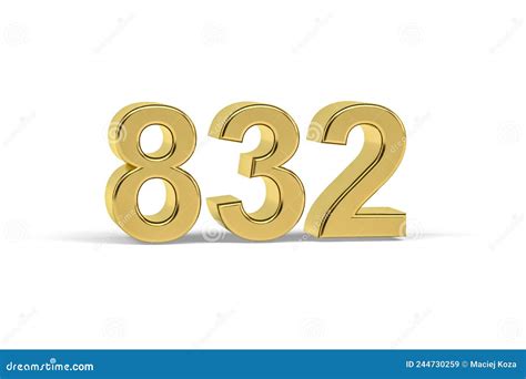 3D Lotto Number: 832 .
